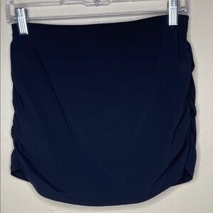 LOVE YOUR ASSETS Swimsuit Bottom Ruched Skirt Overlay Tankini Separates Medium